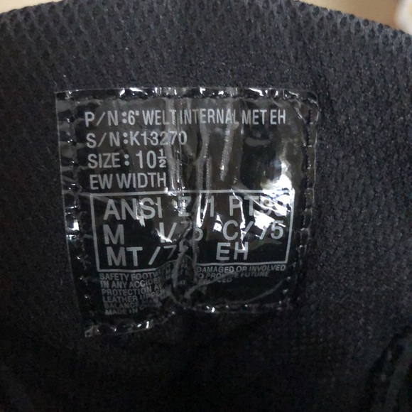 HYTEST Safety Boots Men’s 10.5 EW - Picture 8 of 11